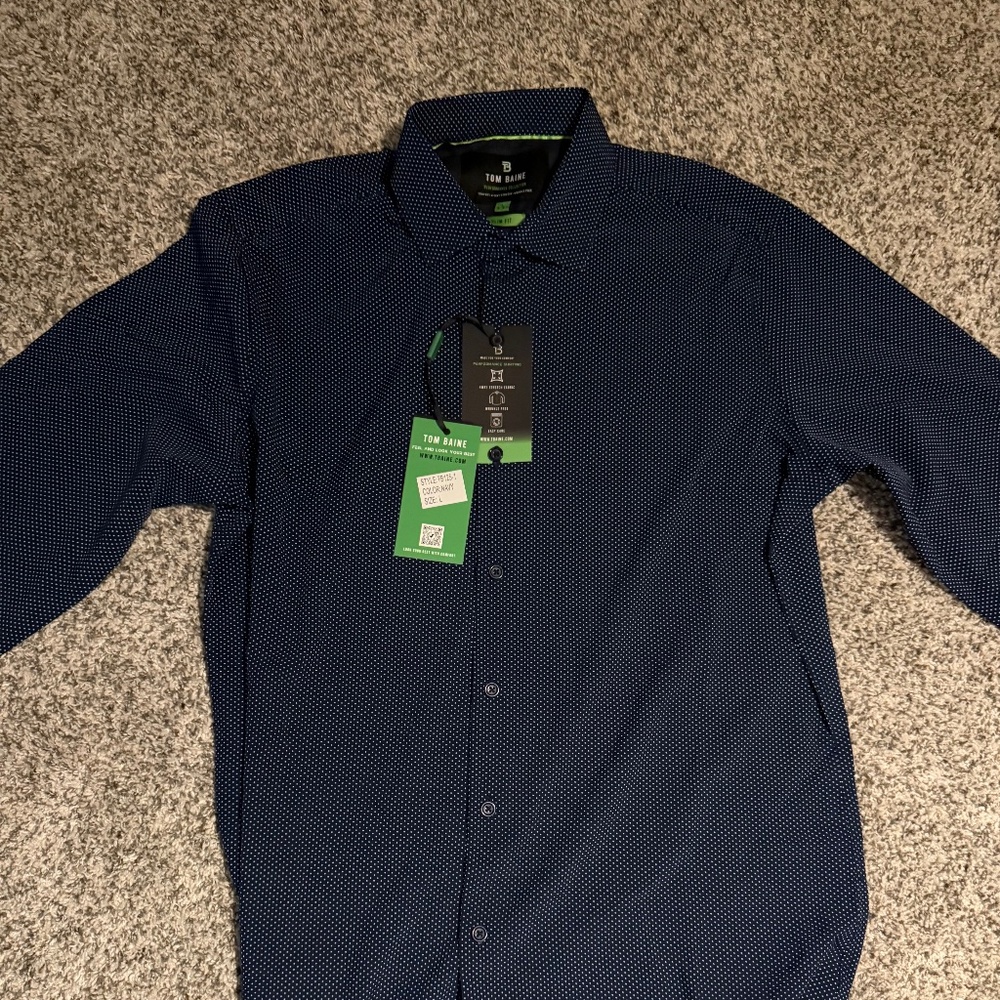 Tom Blaine slim fit dress shirt
